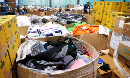 The Big Hoose stocks food and goods ranging from cosmetics, health products, home supplies and furnishings, to clothing for families in need in a venture that includes Amazon and charities.
