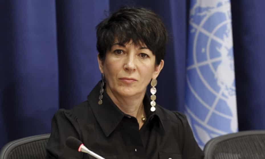 Ghislaine Maxwell at the UN headquarters in 2013. 