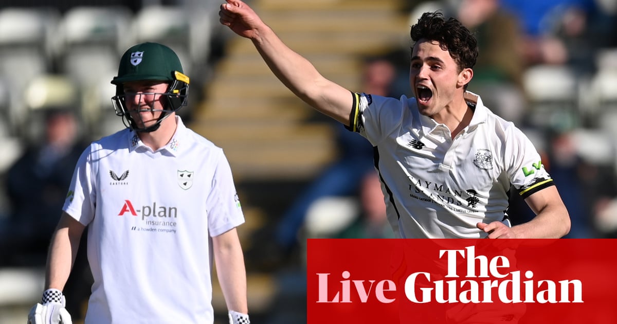 County cricket: Gloucestershire’s Tom Price claims century and hat-trick – as it happened