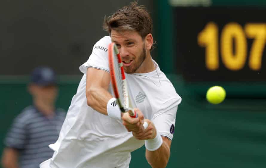 Norrie in action.