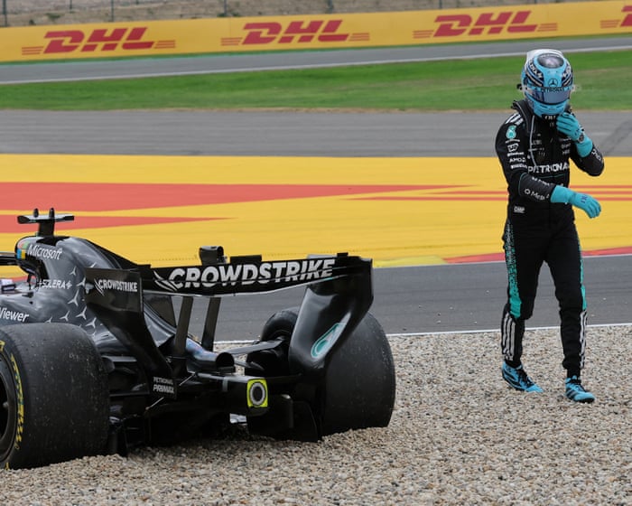 Russell’s Mercedes problems ‘100% on us’, says Toto Wolff after Belgium blow