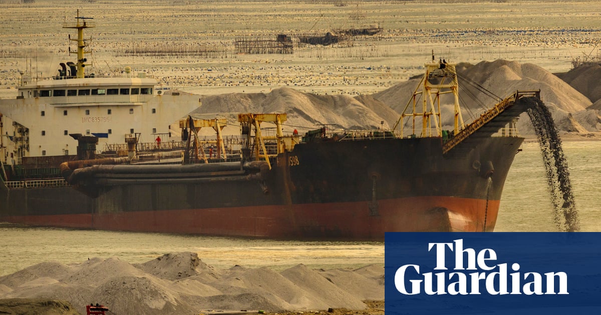 The global sand crisis: it's being used up faster than it can be replaced