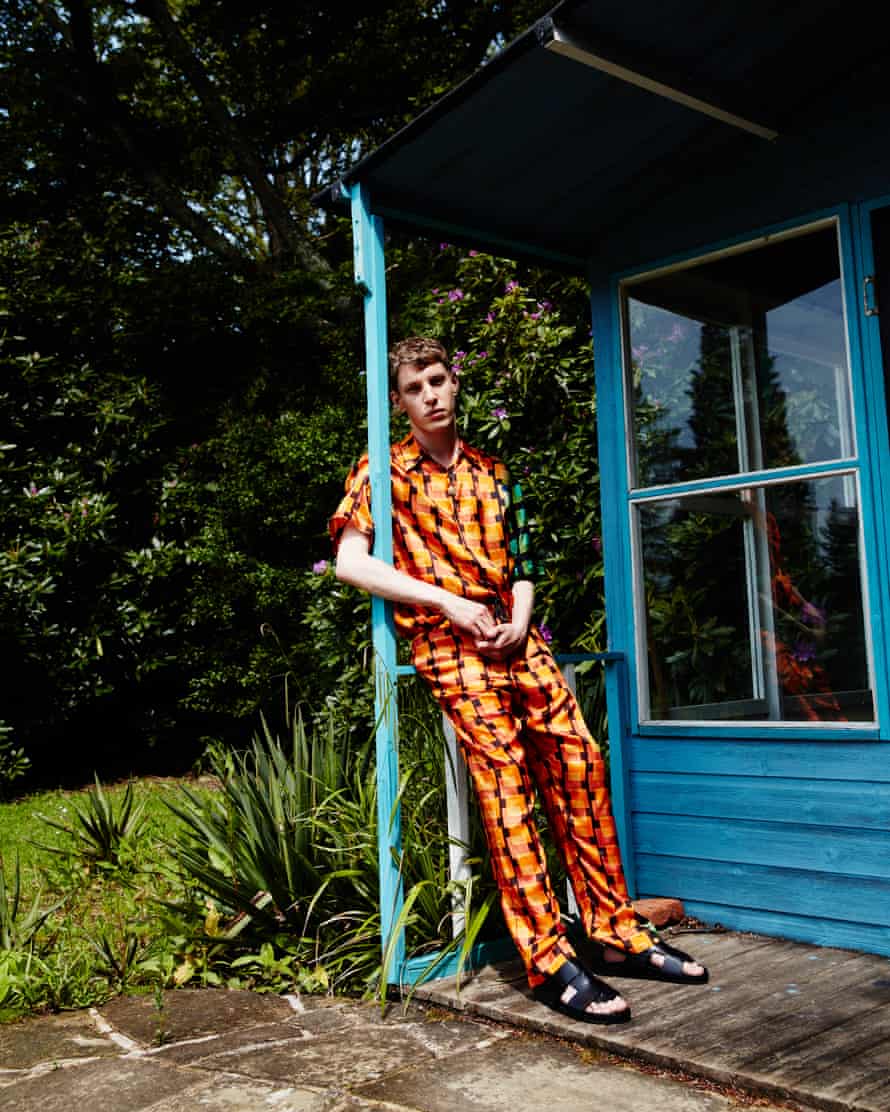 ‘I’m trying to help other people with the connections I have. And that’s where it moves from being a diverse thing to an inclusion thing.’ Shirt and trousers by Dries Van Noten (libertylondon.com), sandals by grenson.com and necklace by alighieri.co.uk.
