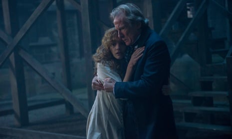 olivia cooke and bill nighy in the limehouse golem