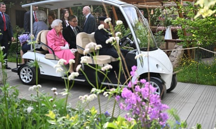 Queen in a buggy