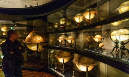 Globe museum Old Town, Wien, Austria