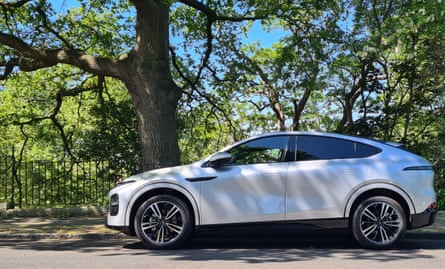 An Xpeng G6 family SUV in London.