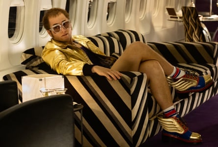 ‘Welcome to my world, baby’: Taron Egerton as Elton John in Rocketman.