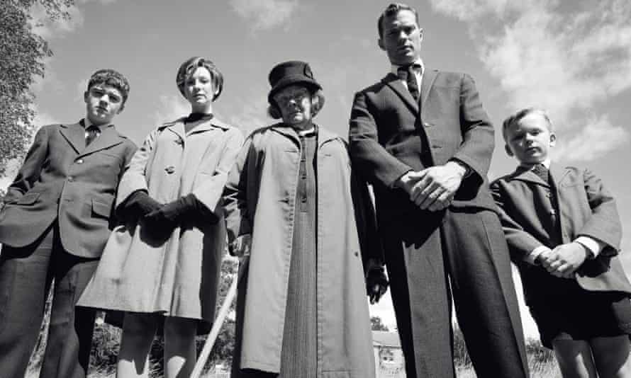 Film family … the cast of Belfast.