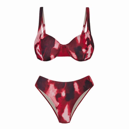 Tie-dye bikini