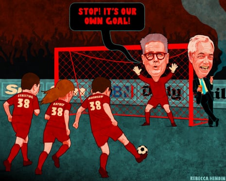 Rebecca Hendin on Labour’s leadership crisis – cartoon