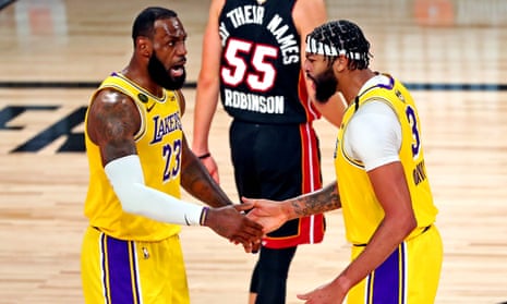 LA Lakers crush Miami Heat in NBA finals opener behind Anthony