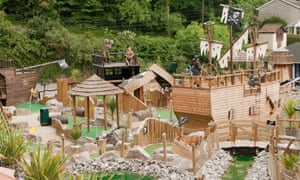 Pirate ships and crazy golf