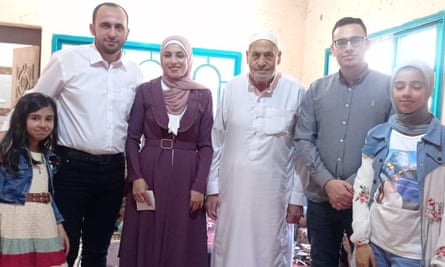 Ahmed Alnaouq’s father, sister, two brothers and his sister’s children who all died in an attack on Deir al-Balah.