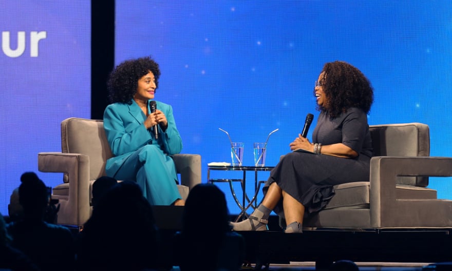 Telling her story: Tracee Ellis Ross speaks to Oprah about being free and single.