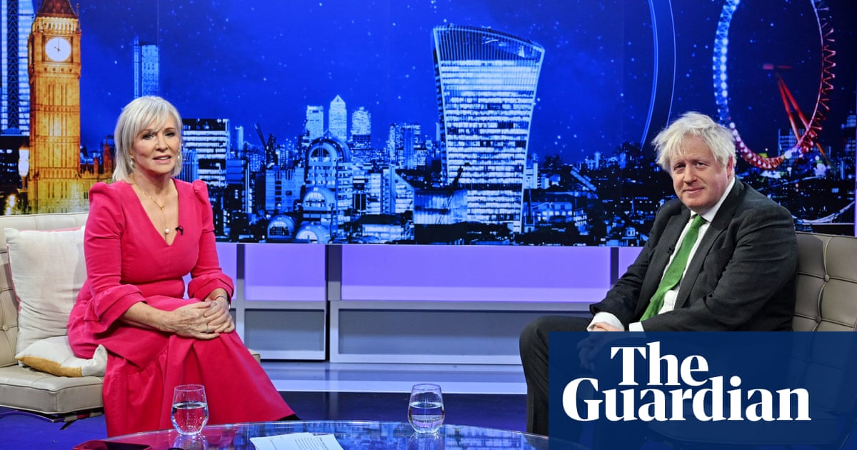 Nadine Dorries to interview Boris Johnson on launch of her TalkTV show