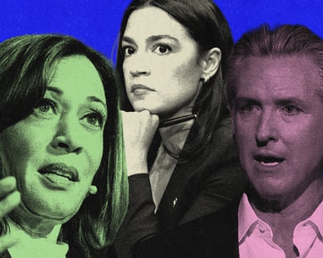 Newsom, AOC, Harris? Potential Democratic contenders for 2028 run | Democrats | The Guardian