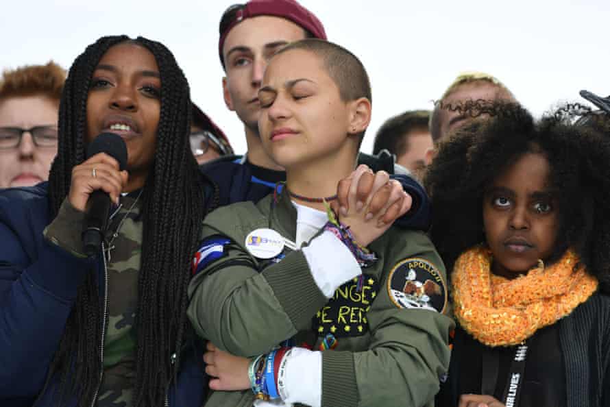 Parkland students during the March for Our Lives.