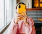 a child uses a smartphone