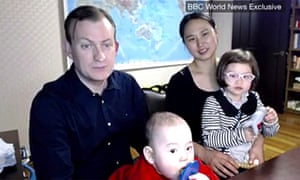 Professor Robert Kelly and his family