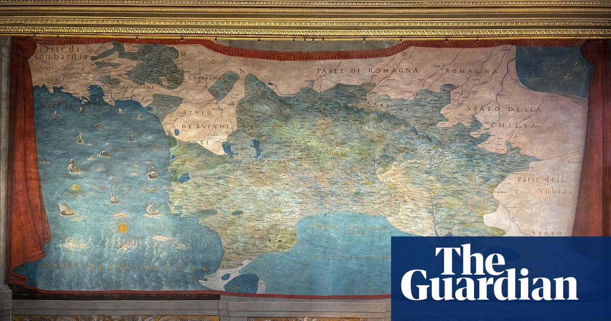 Maps of Renaissance Tuscany on show for first time in 20 years