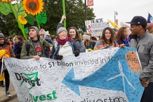 The Detroit March for Justice, which brought together those concerned about the environment, racial justice and similar issues