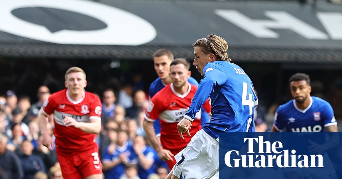 Ipswich rally to hold Middlesbrough via Jack Clarke’s controversial penalty