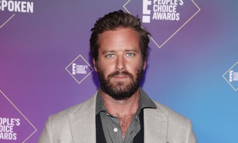 Armie Hammer attends the 2020 E! People’s Choice Awards on November 15, 2020. 