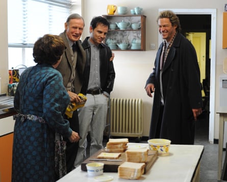 Scott with Imelda Staunton, Bill Nighy and Dominic West in Pride (2014).