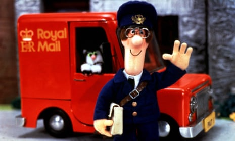 BBC handout picture of Postman Pat and his black and white cat Jess from the BBC children’s programme. 