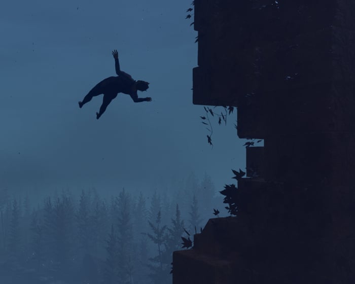 I cannot stop playing this preposterous game about falling down a mountain