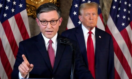 Mike Johnson skips vital US House session to support Trump ...