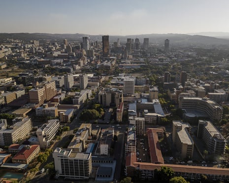 Aerial view of Pretoria, South Africa