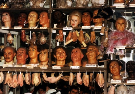 Storage at Madame Tussaud’s in London.