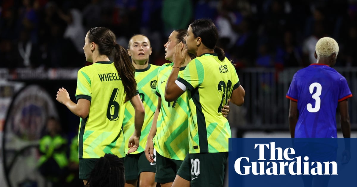 Leticia McKenna at the double as Matildas’ next generation help trounce Haiti 7-1