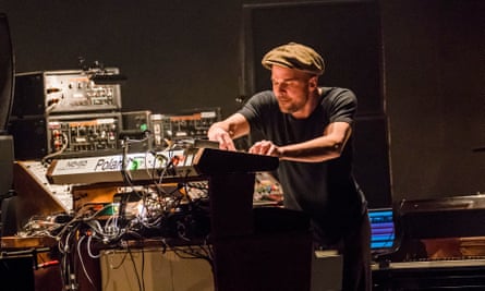 Nils Frahm performing All Melody at London’s Barbican.