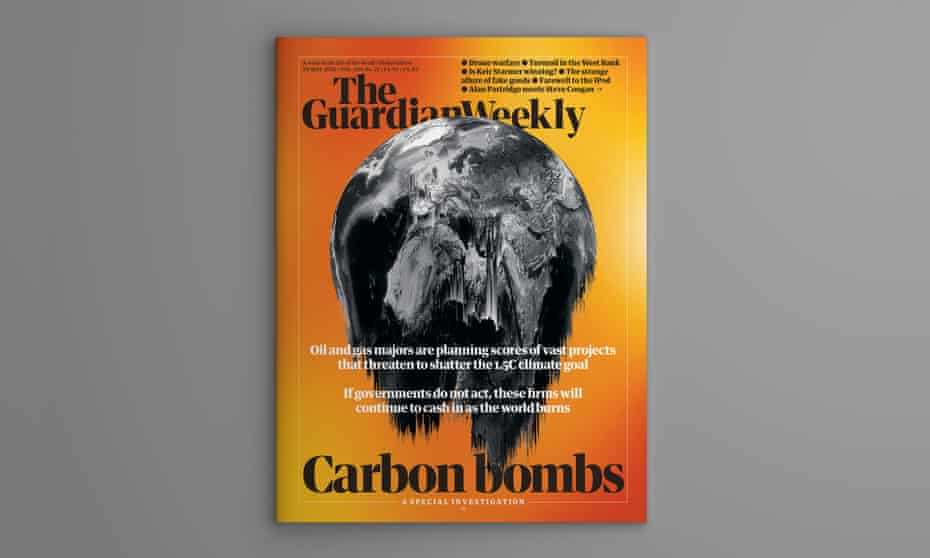 The cover of the 20 May edition of the Guardian Weekly.
