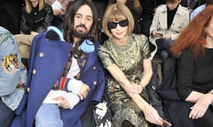 Alessandro Michele and Anna Wintour