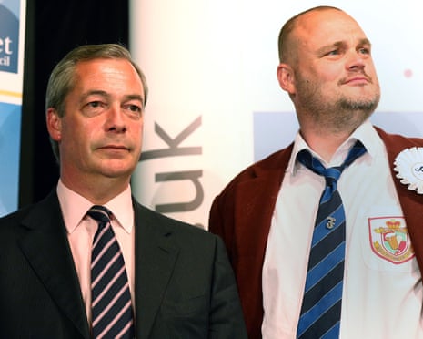 Al Murray with Nigel Farage