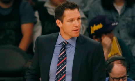 Luke Walton was recently appointed coach of the Kings