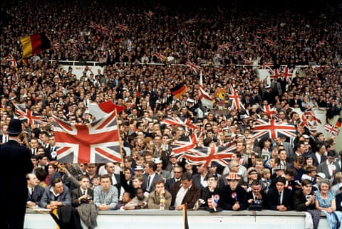The crowd at the 1966 World Cup final