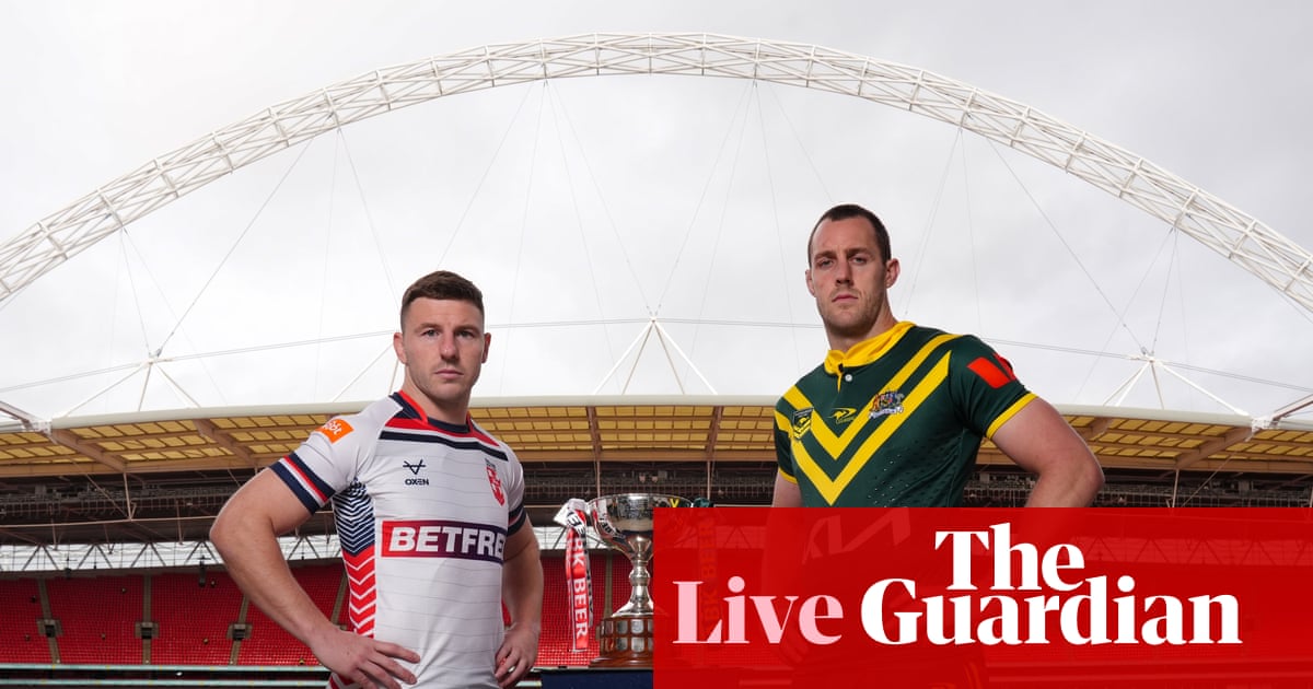 England v Australia: rugby league Ashes first Test – live updates