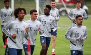 Bayern Munich prepare for their match at Union Berlin on Sunday