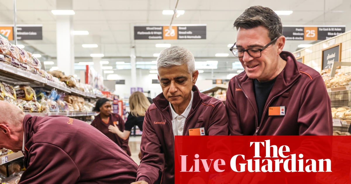 Burnham announces plan for 10,000 work experience placements for young people – UK politics live