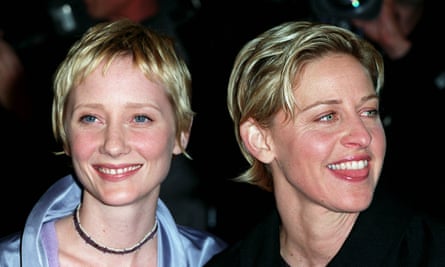 445px x 267px - I did not identify as a lesbian': Anne Heche reflects on Ellen DeGeneres in  upcoming memoir | Anne Heche | The Guardian