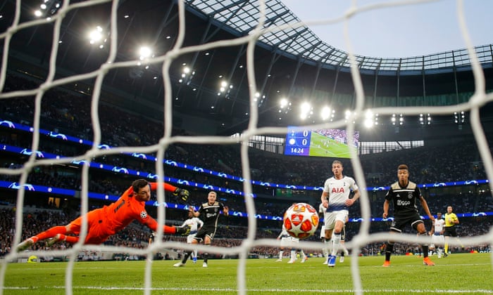 Tottenham Hotspur 0 1 Ajax Champions League Semi Final First Leg As It Happened Football The Guardian Tottenham Hotspur 0 1 Ajax Champions League Semi Final First Leg As It Happened Football The Guardian