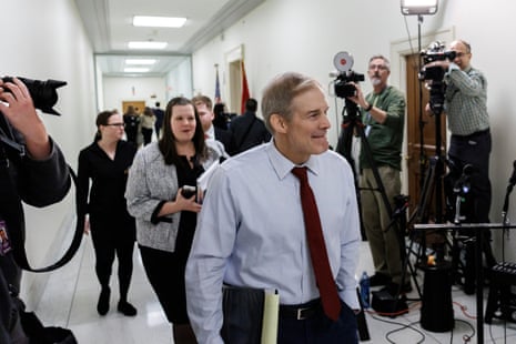 US Senator Jim Jordan on Capitol Hill last month.
