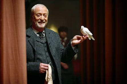Michael Caine in Christopher Nolan’s 2006 film The Prestige.