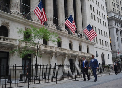European stock markets hit record high and oil price falls to three-month low after US-Iran peace deal – business live