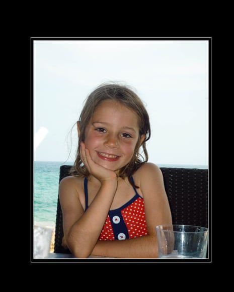 Molly Russell, when she was six years old.